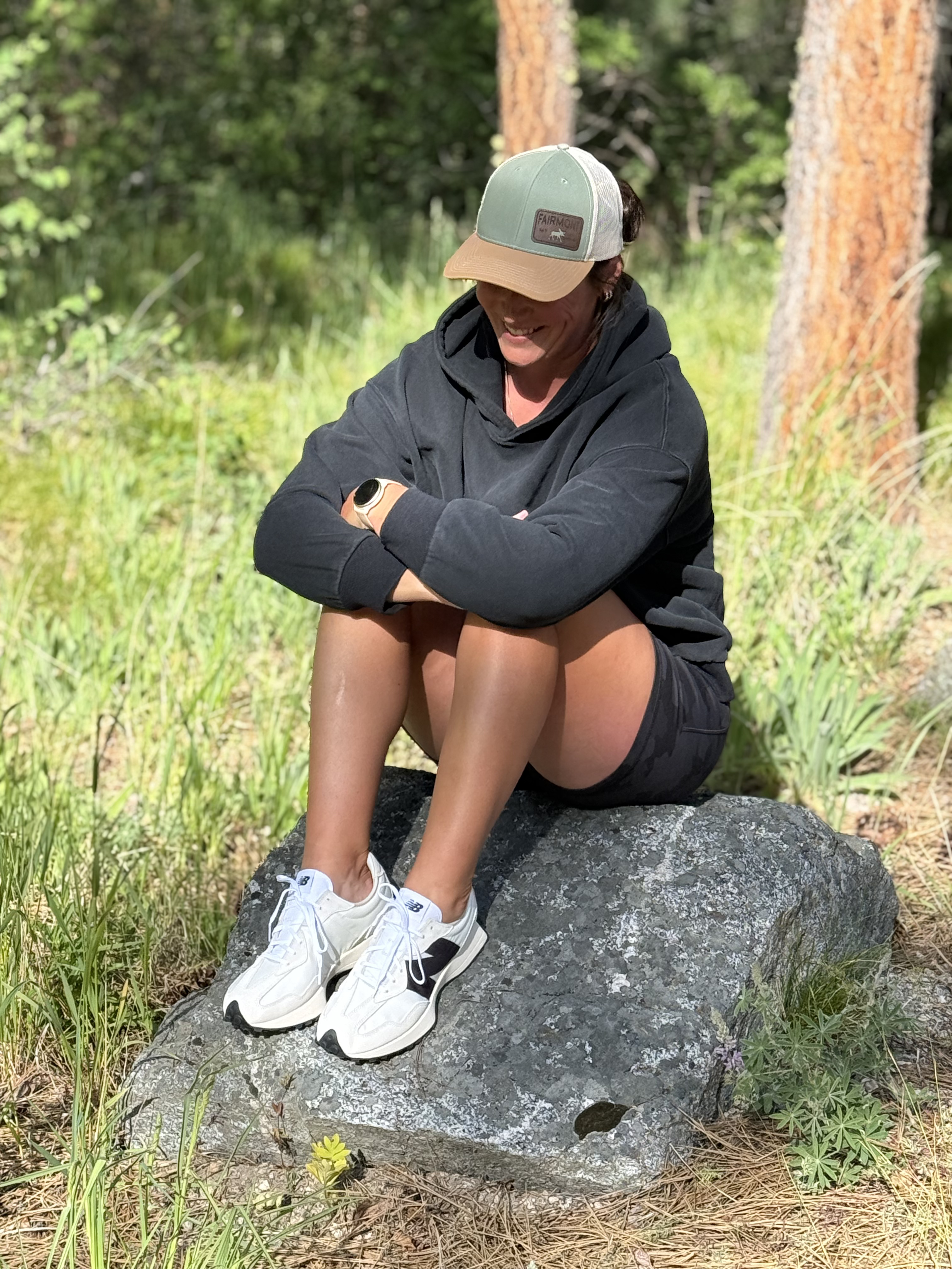 Whitney outdoors in nature — Lolo Pass Nutrition