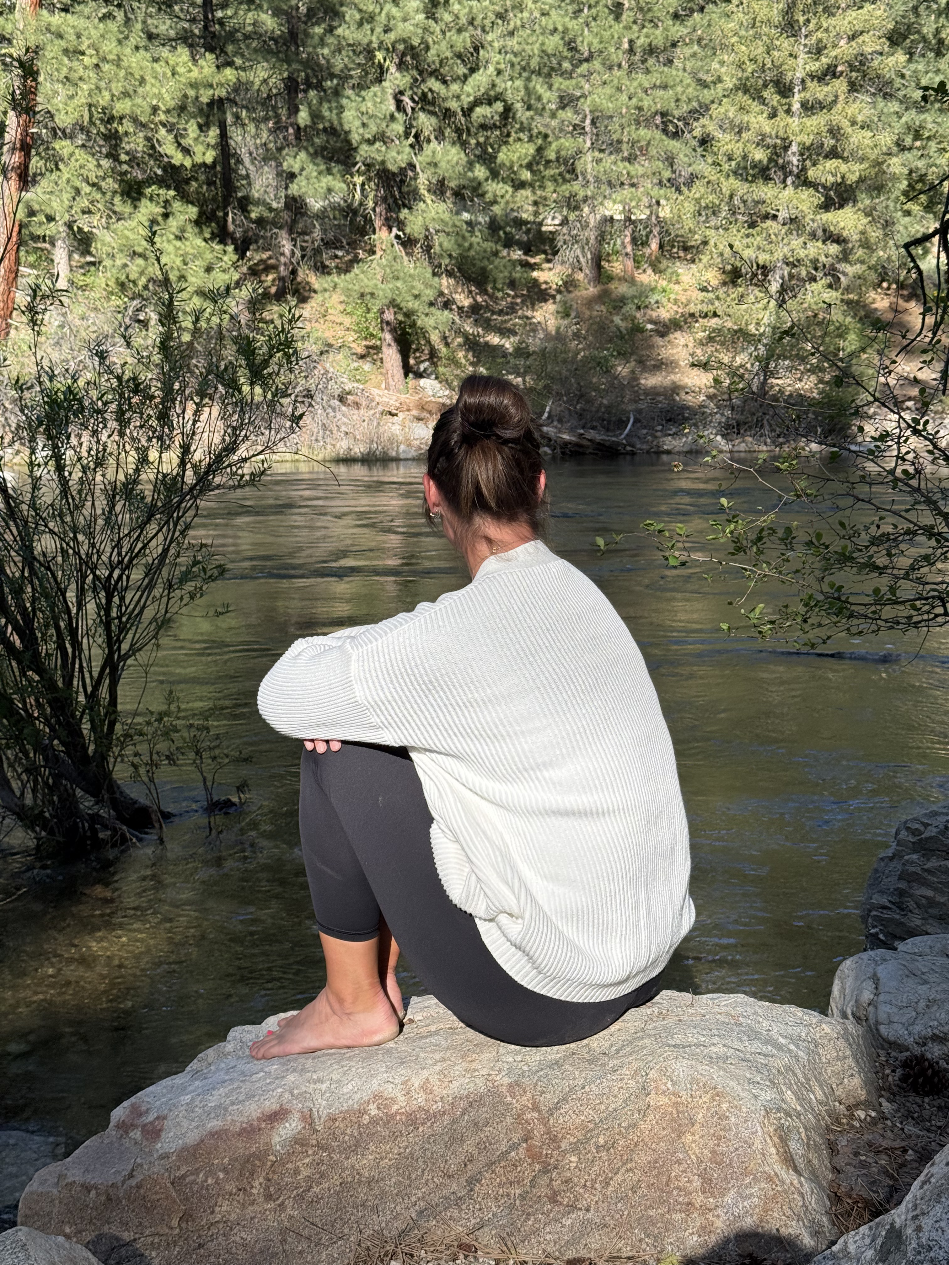Whitney outdoors in nature — Lolo Pass Nutrition